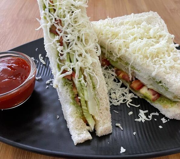 Club Cheese Veg Sandwich