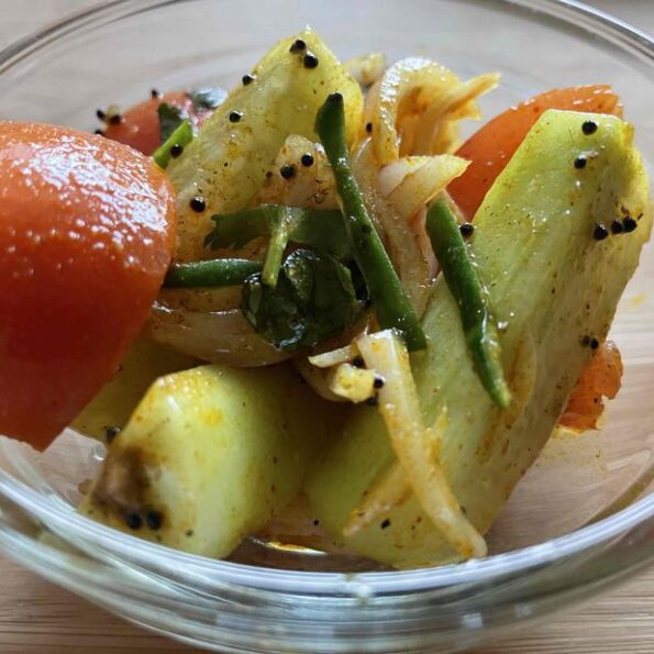 Cucumber Tomato Onion Salad Recipe