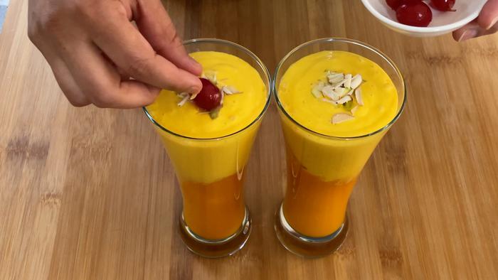 Restaurant Styled Mango Lassi at home