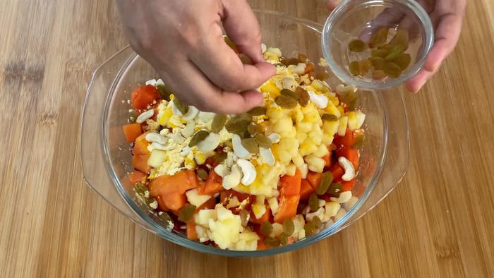 Make Fruit Custard or Fruit Salad Recipe at home